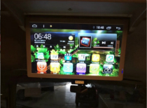 18.5寸電動顯示器裝豐田考斯特 18.5寸電動顯示器裝豐田考斯特